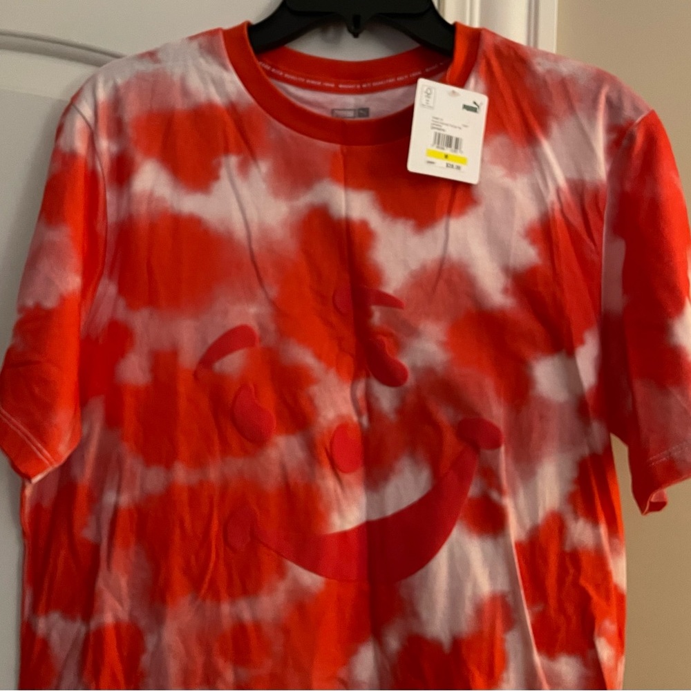 Brand new “Puma “t-shirt for men.Size-M,color orange.❤️👕 - Picture 2 of 9